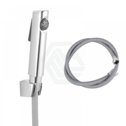 Bathroom Chrome ABS Toilet Bidet Spray Kit with 1.2m Nylon Water Hose Bathroom Chrome ABS Toilet Bidet Spray Kit with 1.2m Nylon Water Hose
